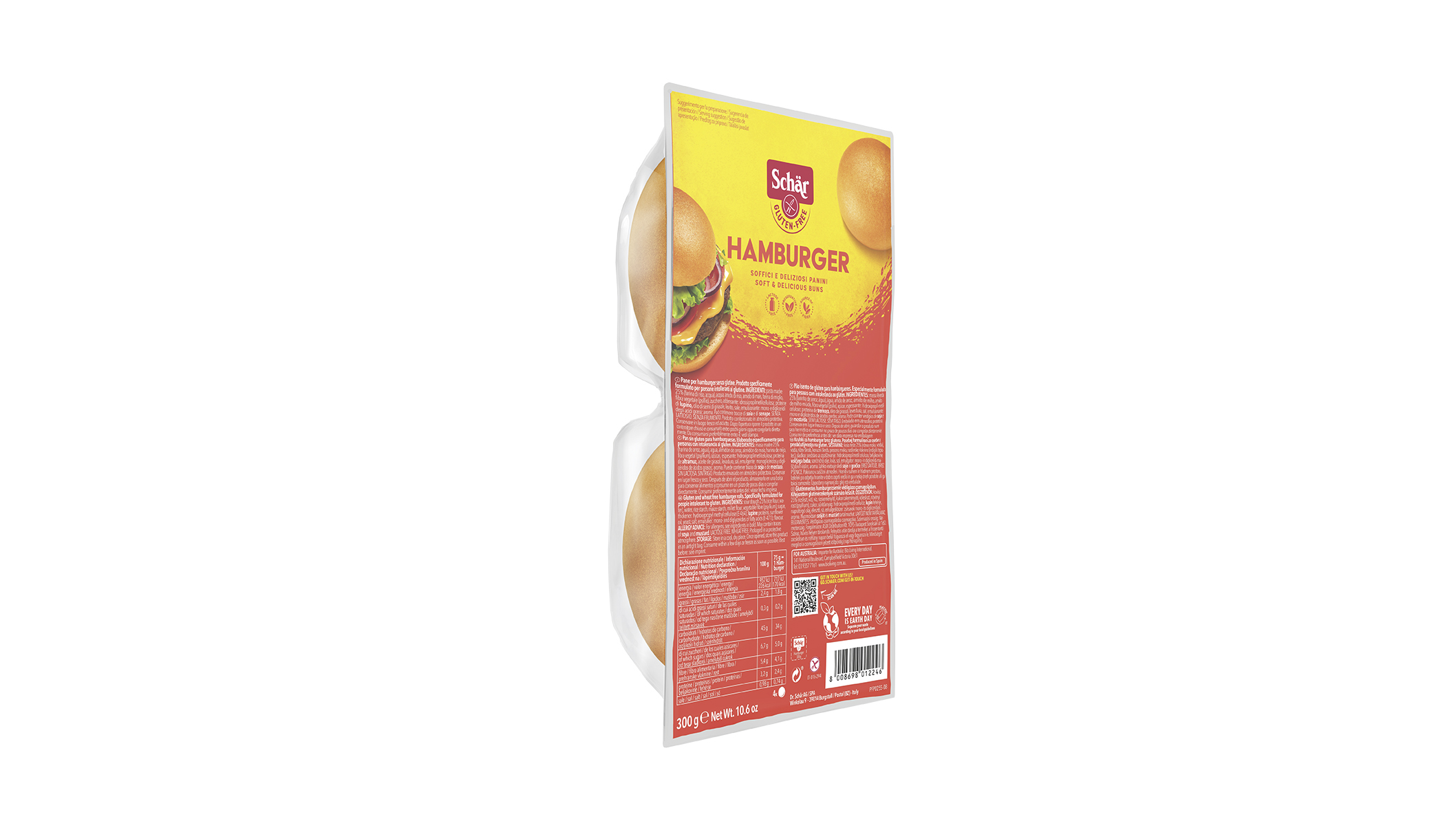 Brezglutenske burger štručke – Hamburger