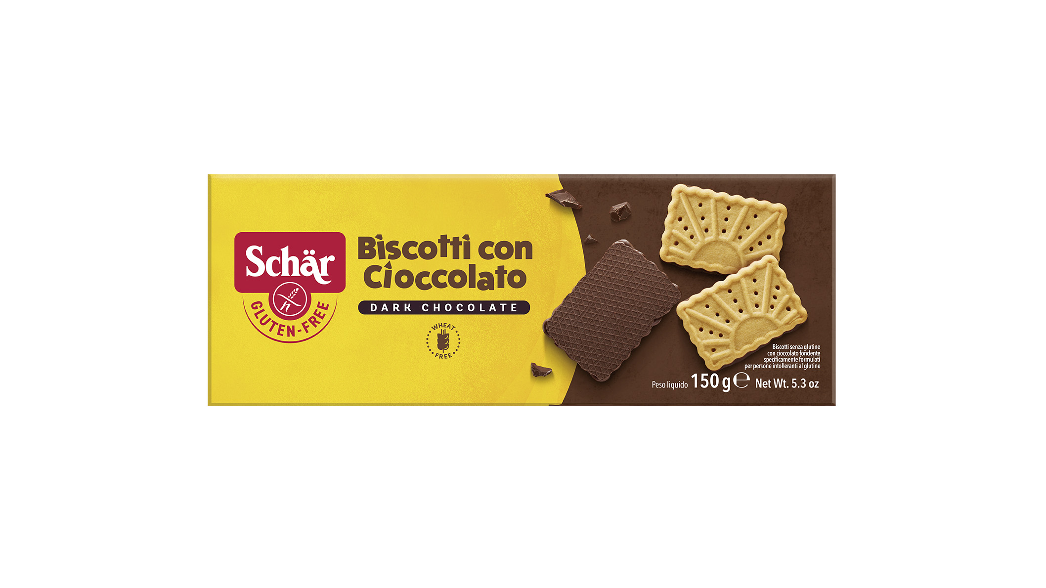 Brezglutenski piškoti s čokolado – Biscotti con Cioccolato