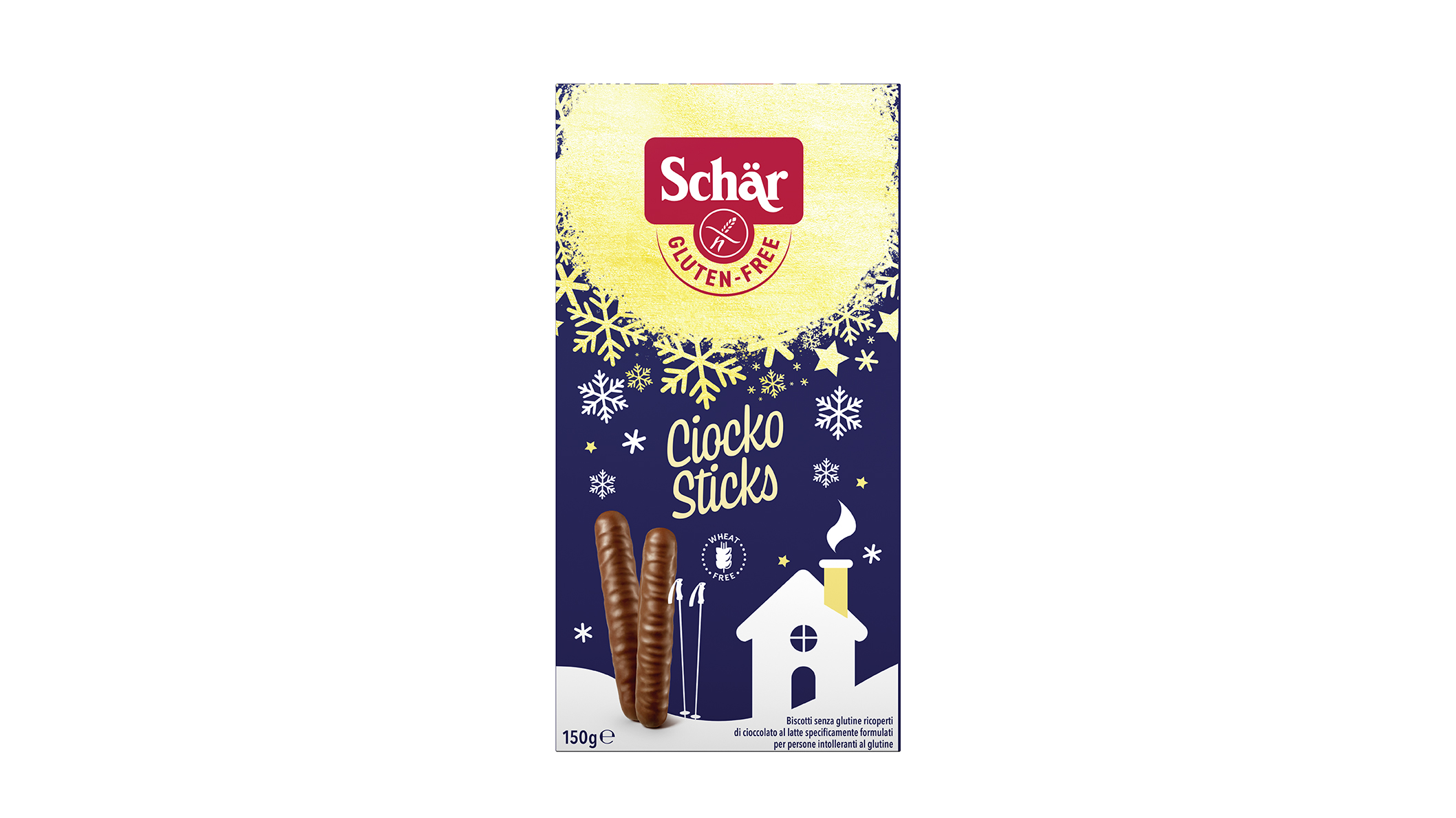 Brezglutenske čokoladne palčke – Ciocko Sticks