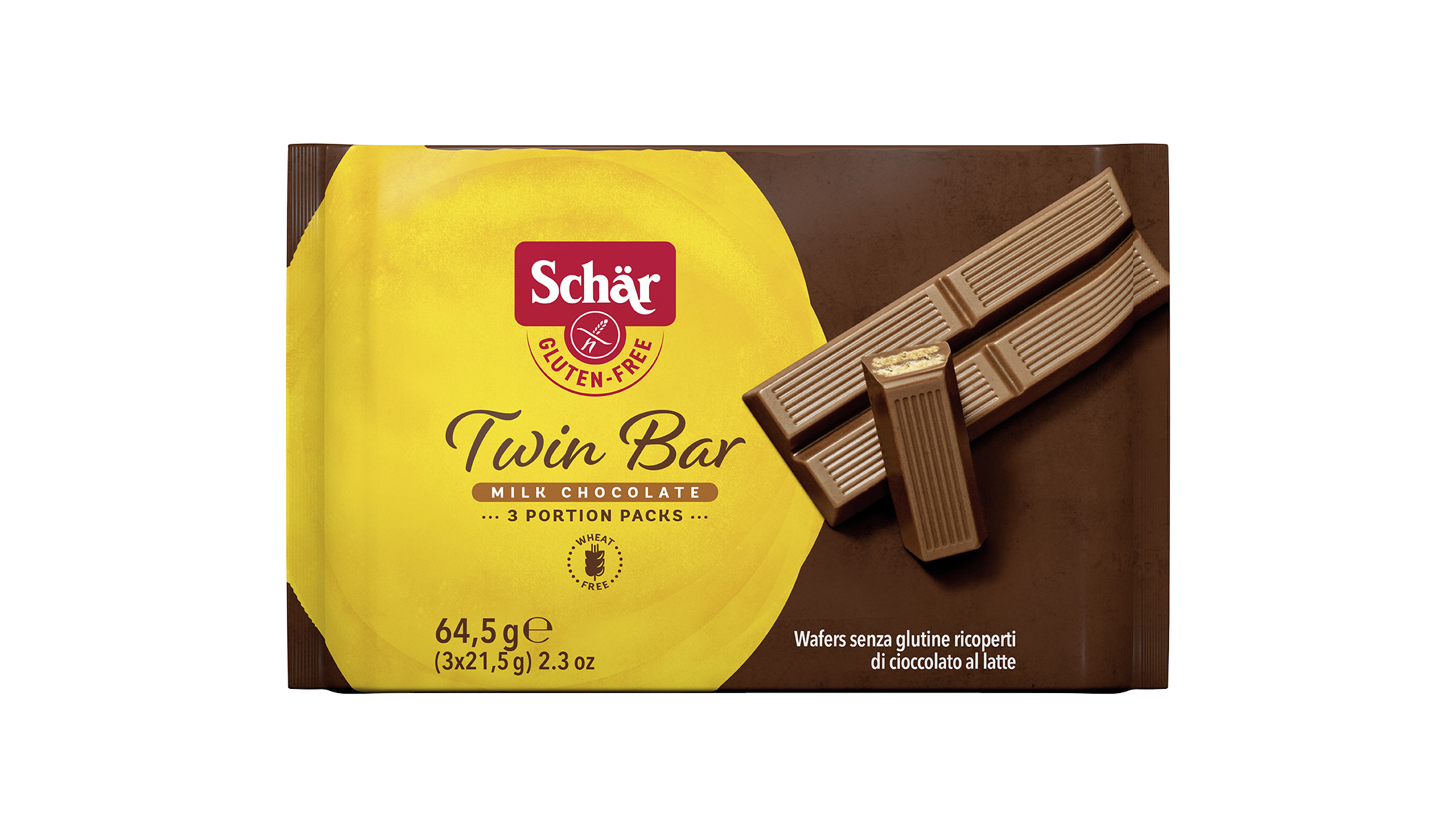 Brezglutenska čokoladica – Twin Bar