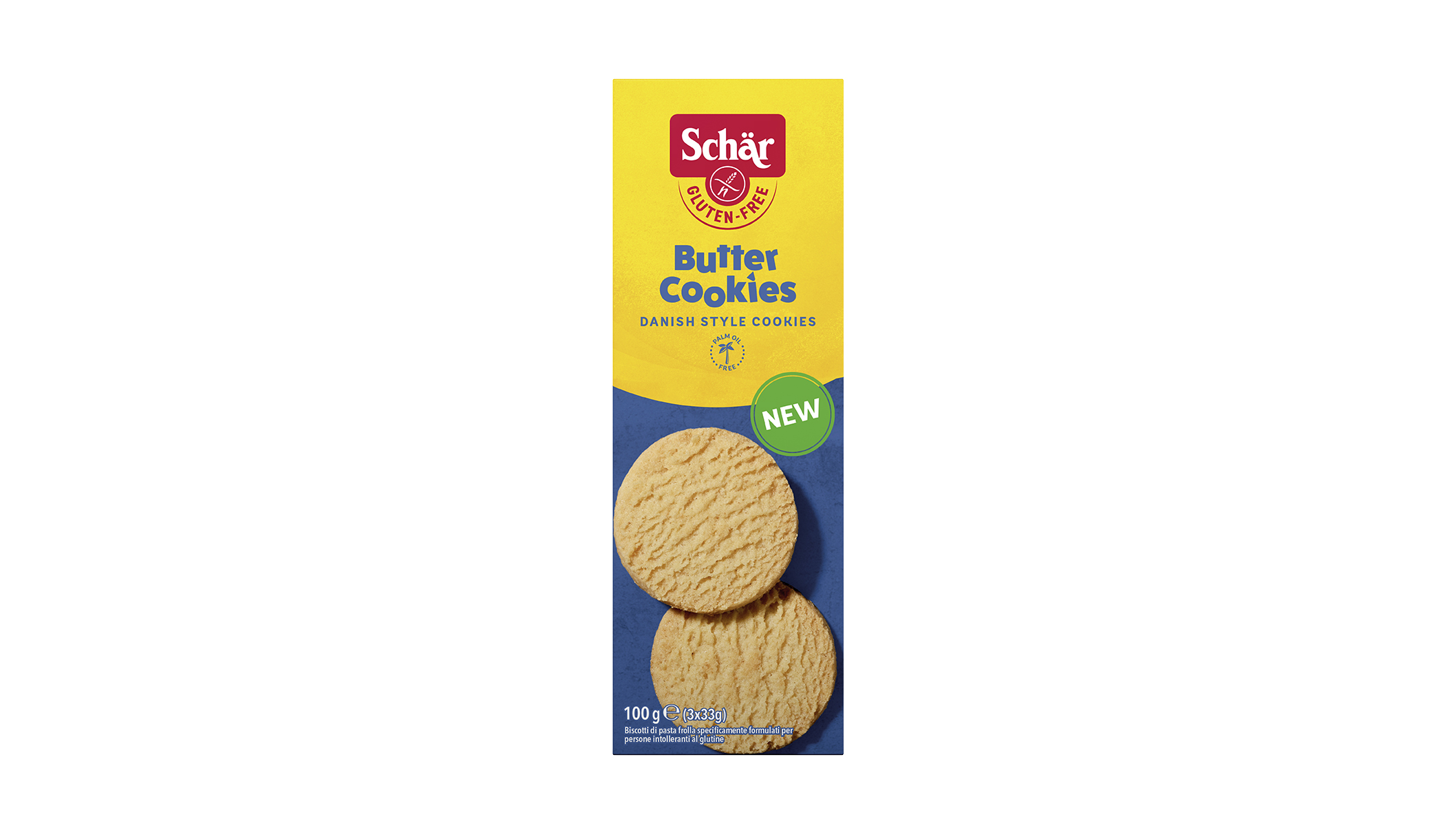 Brezglutenski piškotki z maslom – Butter Cookies, 100g
