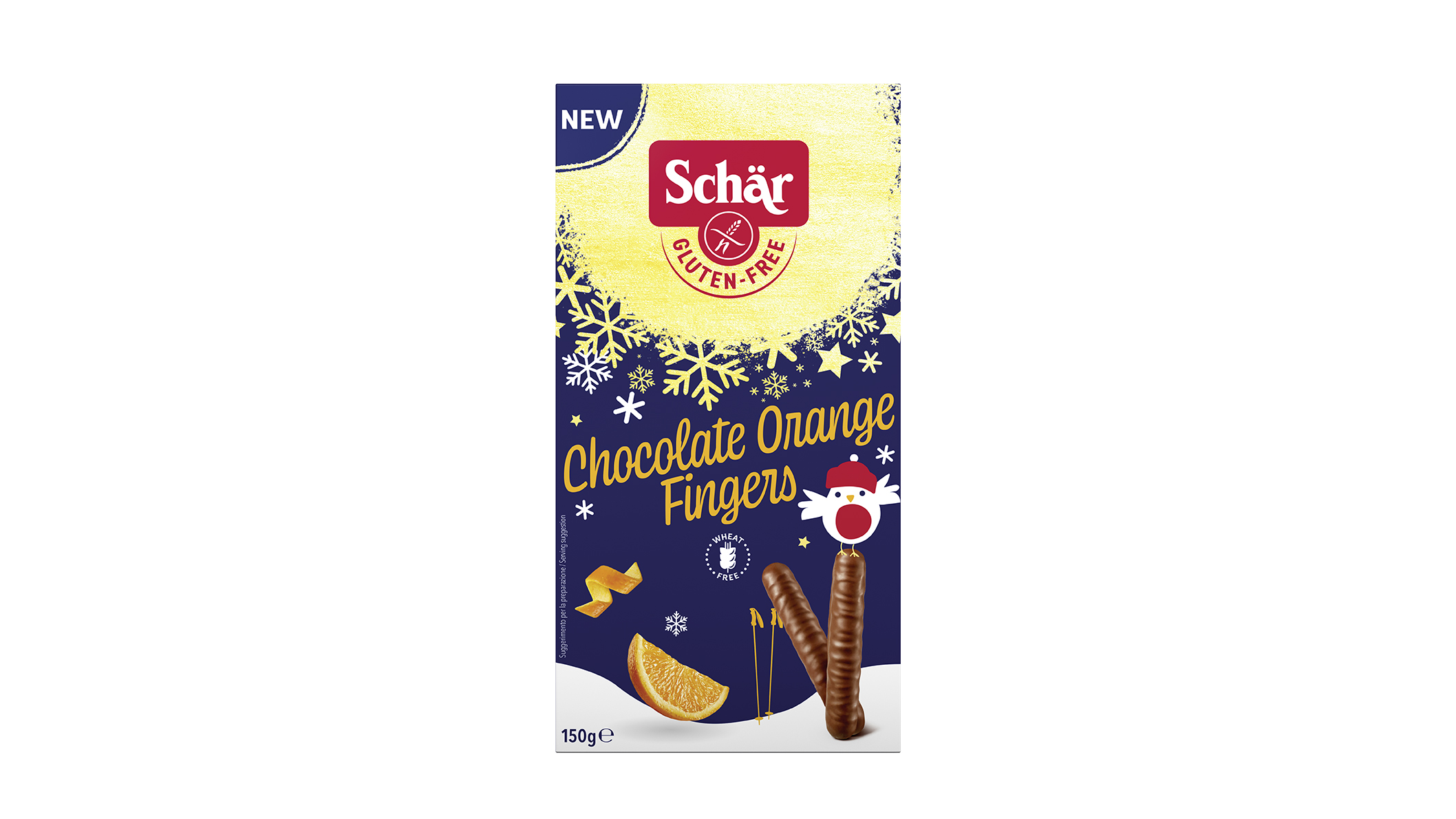 Brezglutenske čokoladne palčke – Ciocko Sticks Christmas