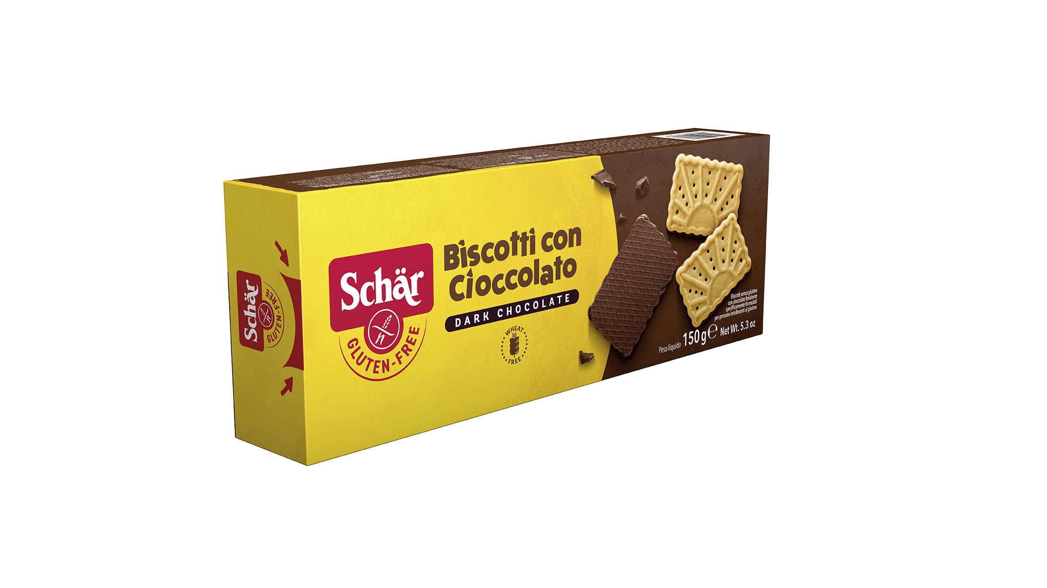 Brezglutenski piškoti s čokolado – Biscotti con Cioccolato